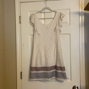 White AE dress